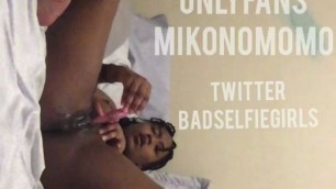 Miko first time squirting