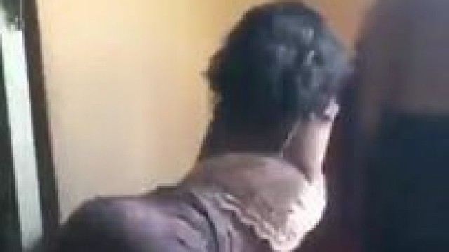 Big ass African teen twerk in hostel with friends