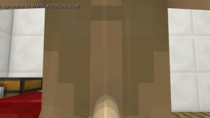 Blowjob futa Minecraft mini animation