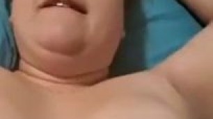 Chubby young sexy BBW sucks and fucks POV